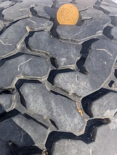 Great condition. Over 50 percent tread