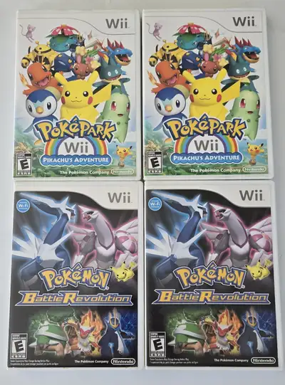 Nintendo Wii Pokémon Games Battle Revolution & PokéPark, View more