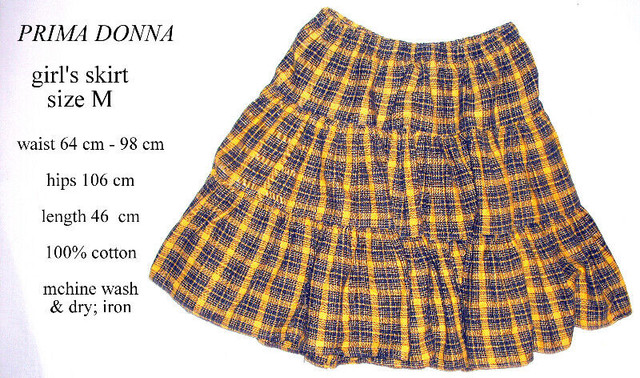 Skirts pleats, 3 Jessie, size 2@10,1@14 + Prima Donna M in Kids & Youth in City of Toronto - Image 2