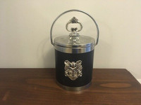 Retro Classix 70s Coat Of ARMS ICE BUCKET Stainless Steel Chrome