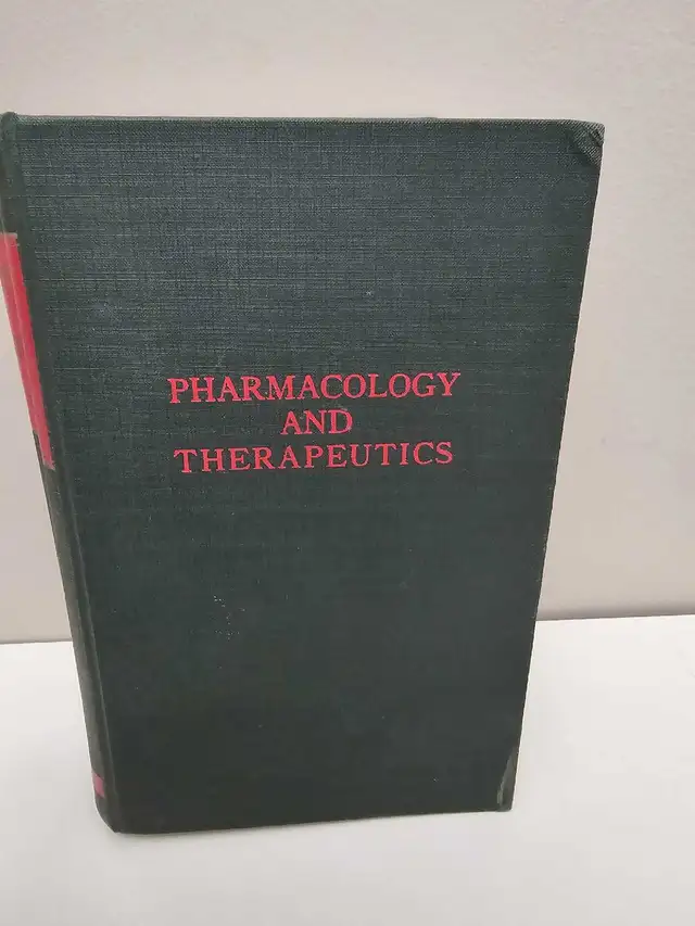 Vintage 1965 Pharmacology and Therapeutics Textbook in Textbooks in Saskatoon - Image 2