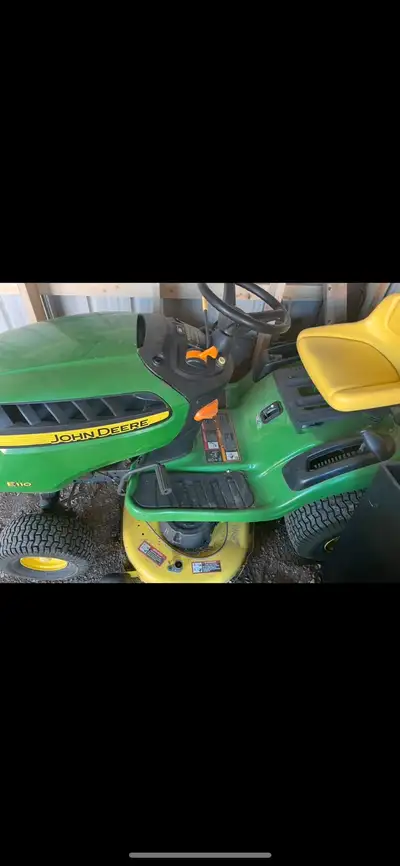 John Deere lawn tractor , View more