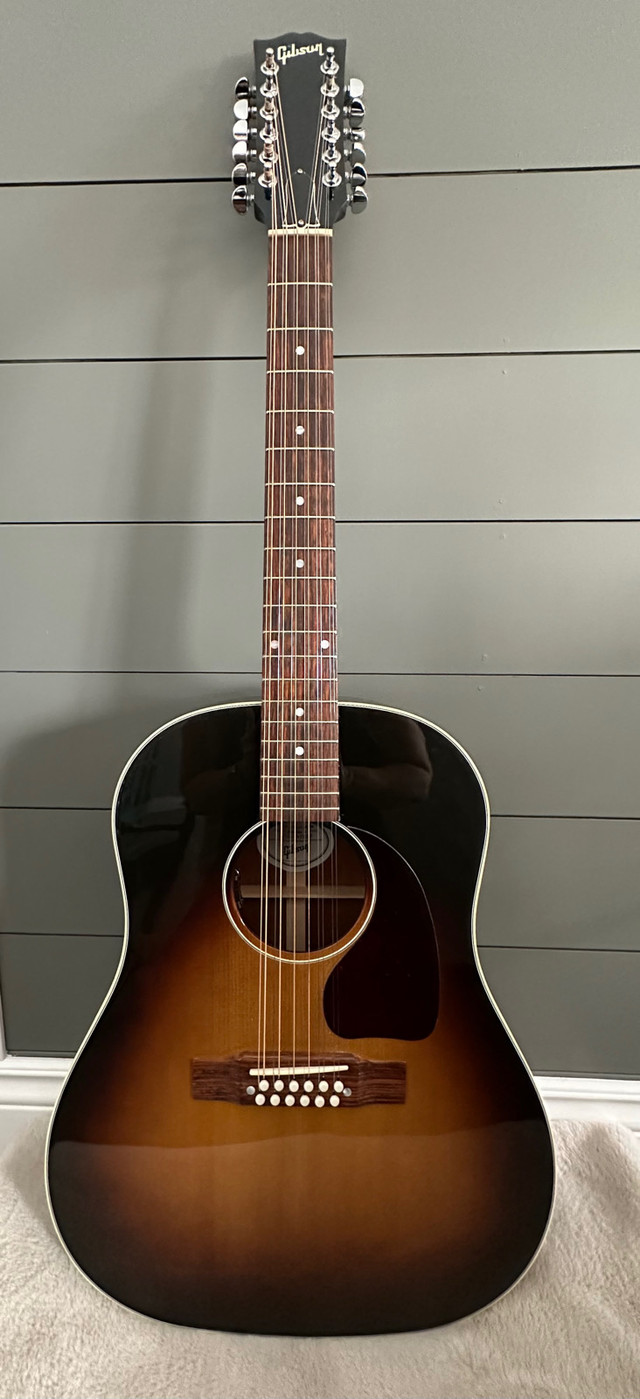 Gibson J-45 Vintage Sunburst 12 string  in Guitars in Summerside