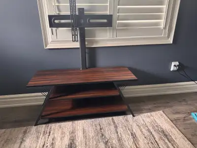 3 shelf tv stand with mount Cash only