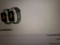 Apple Watch Series 3 GPS Aluminium 3rd gen $80