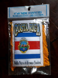 Costa Rica Mini Banner