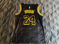 Kobe Bryant Black Mamba Lakers Jersey New