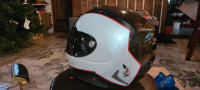 Carbon fiber motorcycle helmet 