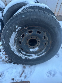 Winter tires and rims 265/70 r17