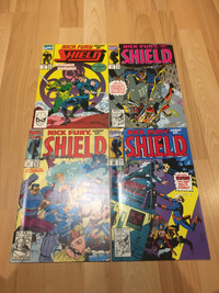 Nick Fury Agent Of Shield Lot Marvel Comic Book vintage retro 