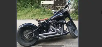 This is a one of a kind Custom Harley Davidson Bobber Fat Boy. This bike is a one seater, fuel injec...