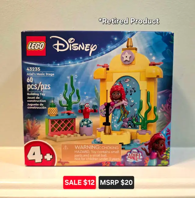 Lego 43235 Ariel's Music Stage