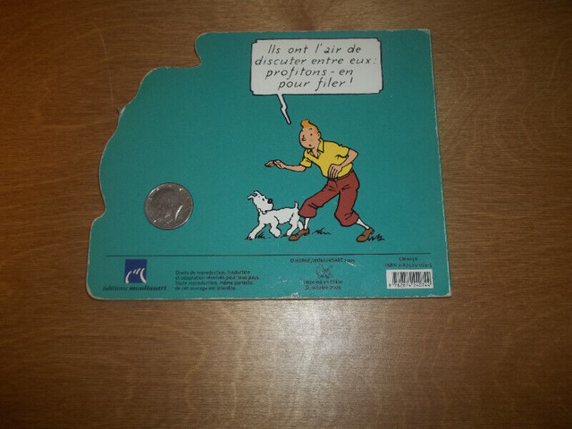 Tintin l'éléphant 2005 -éditions du moulinsart dans Livres jeunesse et ados  à Ville de Montréal - Image 2