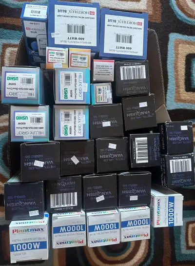 Lot of indoor growing supplies, View more