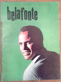 Signed 1963 Harry Belafonte (and Joan Toliver) program