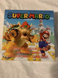 Super Mario Checkers Board Game