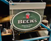 “Beck’s” LED Pub Sign (Fully Functional)