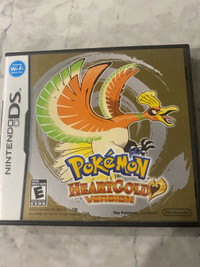 Pokémon heartgold ds - working cartridge and case