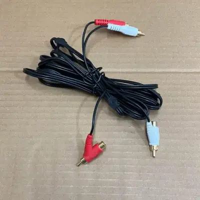 12 foot RCA extension cords with male and female connector, View more