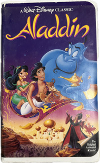 1993 Aladdin Black Diamond Edition VHS