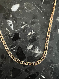 NEW solid 10k gold 18inch chain / chaîne 10k or jaune 