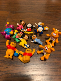 Vintage 80's and 90's Soft Rubber Figures