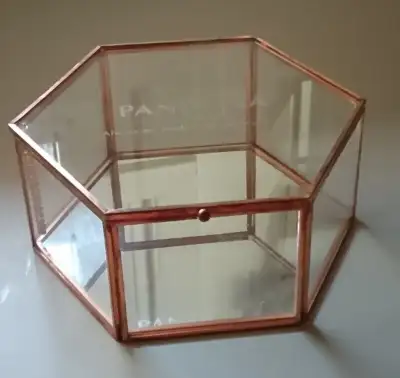 PANDORA Glass Jewelry Box “Always my mother, forever my Friend", View more