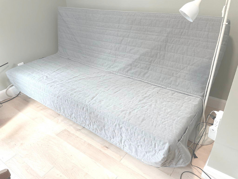 Canapé-lit IKEA Beddinge-Lovas gris (vendu!) | Sofas et futons | Lévis |  Kijiji
