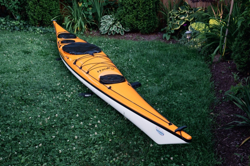 Current Designs Cypress 16'8" Kevlar Kayak Like New! Canoes, Kayaks & Paddles St