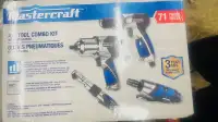mastercraft air powered tool kit