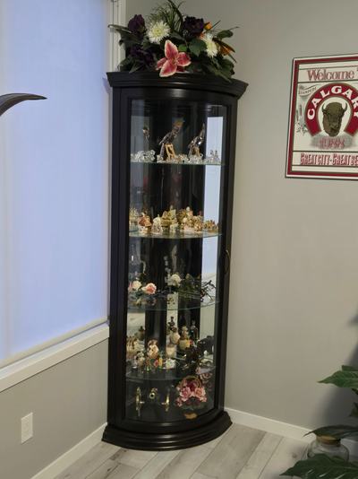 Corner Curio Cabinet, View more
