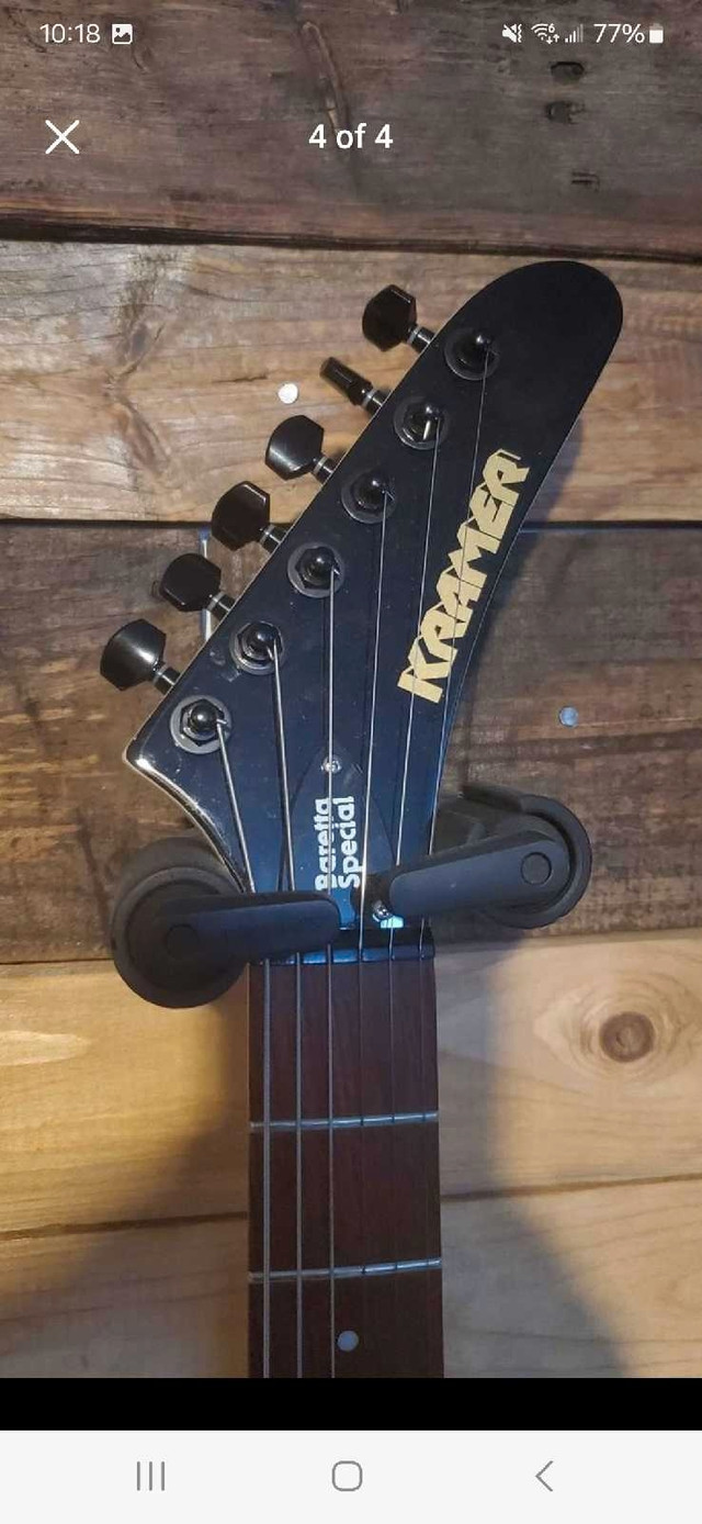Kramer Baretta w/ Upgrades in Guitars in Annapolis Valley - Image 3