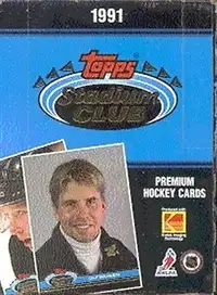 1991-92 TOPPS STADIUM CLUB hockey .. INAUGURAL EDITION (SET=$25)