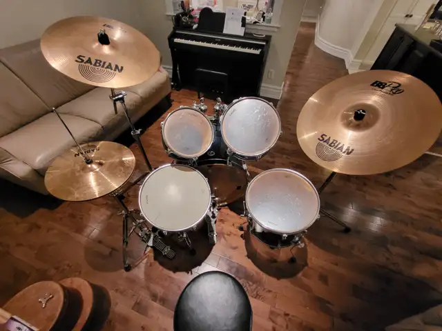 Sonor Force 2007 Drum Set in Drums & Percussion in Oakville / Halton Region - Image 7