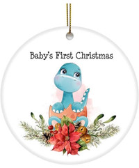 New baby first Christmas ornament