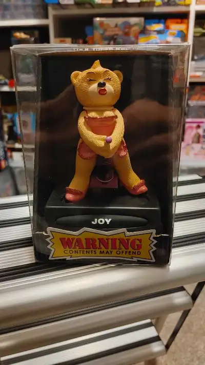 2004 Boxed/ sealed BAD TASTE BEARS COLLECTIBLE BEAR FIGURINE ‘JOY’. Please see photos for condition....
