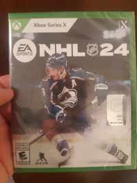 NHL 24 for X-Box Series X.  Brand New in the packaging.