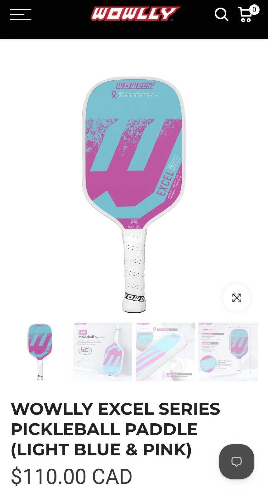WOWLLY Excel Series Pickleball Paddle | Tennis & Racquet | City of ...