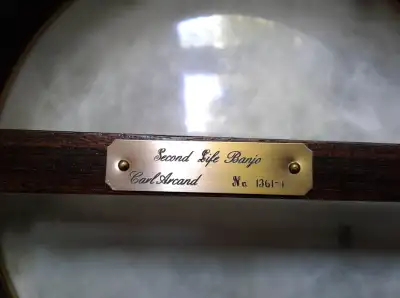 Banjo Ukulele ( banjolele ) Tenor de fabrication originale du luthier spécialiste en banjo Carl Arca...