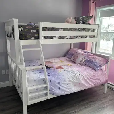 Single Over Double Wooden Bunk Bed, View more