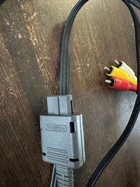 Official Nintendo AV cables and Nintendo (n64)  RF modulator 