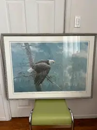 Robert Bateman signed print The Air The Forest and The Watch