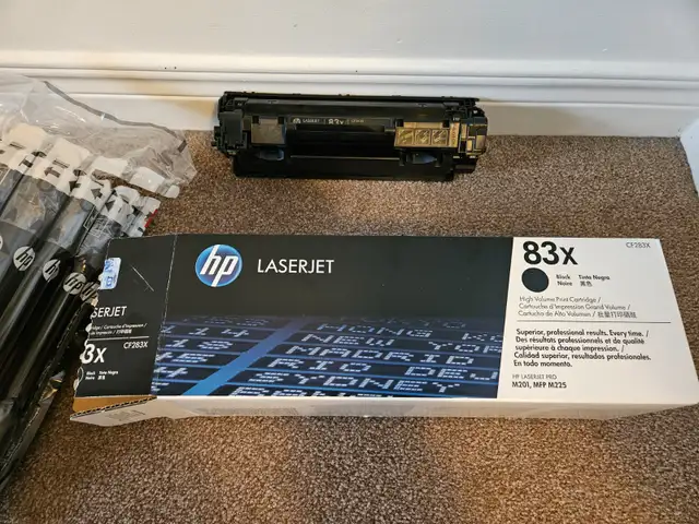 HP laserjet printer toner ink 83x in Printers, Scanners & Fax in Ottawa - Image 2