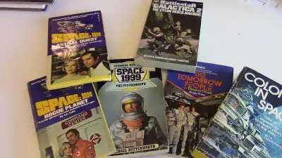 Seven Space-Related Books, 7 for $18., View more