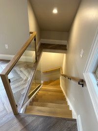 Railing and stairs install 