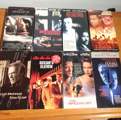VHS MOVIES & DVDS FOR SALE, View more