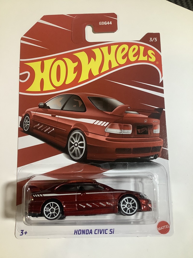 Hot Wheels Honda Civic Si diecast JDM car Walmart Exclusive Arts