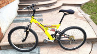 24inch full suspension MTB smooth ride tuned gears