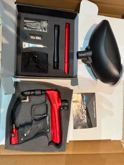 *MINT* RIZE CZR Paintball Gun, only used once. *Has 3 different shooting modes. Comes with: Hopper B...