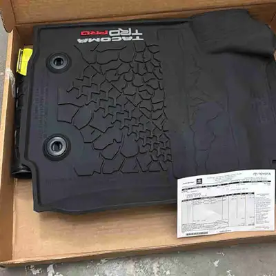 All weather Trd Pro Manual Transmission mats For 2020-2022 Tacoma Double Cab but would probably fit...